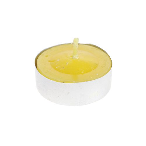 Floristik21 Duftkerze Citronella Kerze, Citronella Teelichter Ø3,5cm H1,5cm 6St