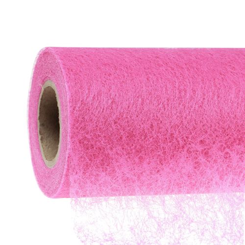 Floristik21 Dekovlies Tischband Deko Vlies Tischläufer Rosa 23cm 25m