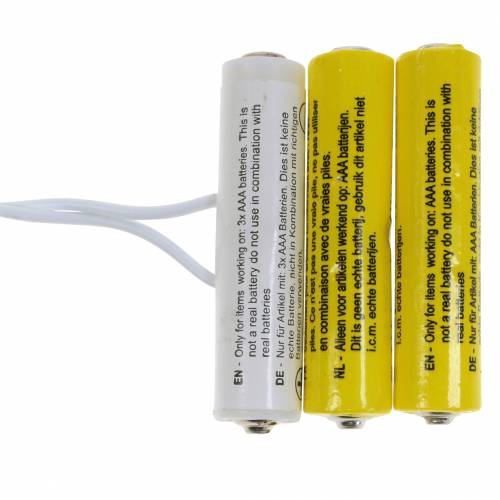 Artikel Batterie-Adapter Weiß 3m 4,5V 3 x AAA