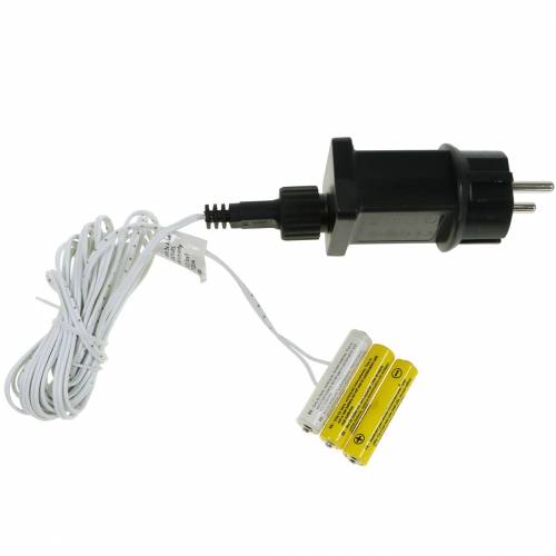 Artikel Batterie-Adapter Weiß 3m 4,5V 3 x AAA