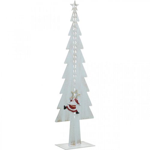 Floristik21 Deko Adventskalender Zahlen Tannenbaum Metall H50,5cm