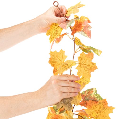 Artikel Ahorn-Girlande künstlich 165cm Herbstfarben Kunststoff