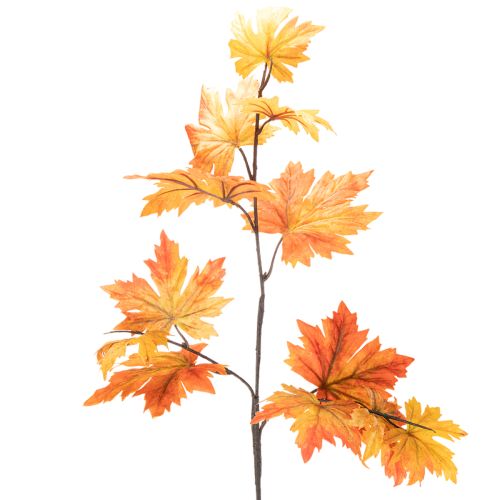 Künstlicher Ahornzweig 100cm Herbstfarben Innenbereich einkaufen | Floristik21.de