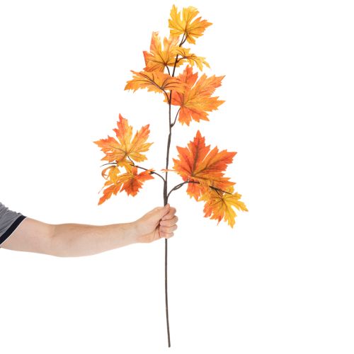 Künstlicher Ahornzweig 100cm Herbstfarben Innenbereich | Floristik21.de