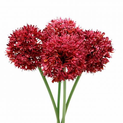 Floristik21 Zierlauch Allium künstlich Mauve Ø7cm H58cm 4St