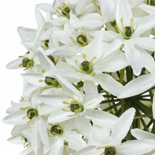 Artikel Deko-Blume Allium, künstlicher Kugellauch, Zierlauch Weiß Ø20cm L72cm