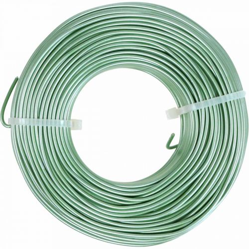 Aluminiumdraht Ø2mm Grün Matt 500g 60m