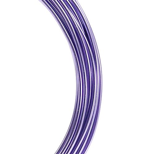 Artikel Aluminiumdraht 2mm 100g Lavendel