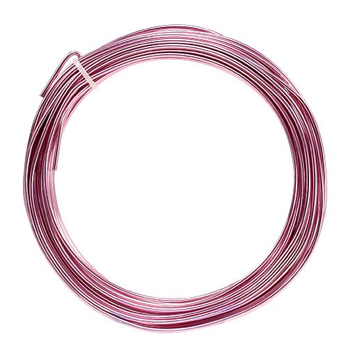 Artikel Aluminiumdraht 2mm 100g Rosa