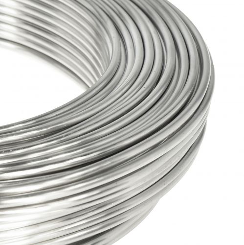 Artikel Aluminiumdraht Dekodraht Basteldraht Silber Ø3mm 1kg