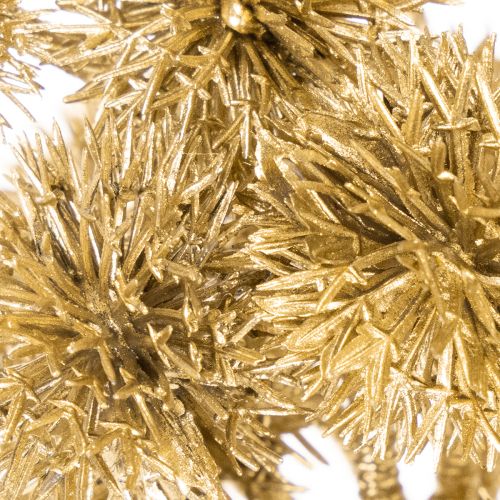 Künstlicher Zweig Amberfrucht Gold 26cm 6er Bund Kunststoff Innenbereich | Floristik21.de