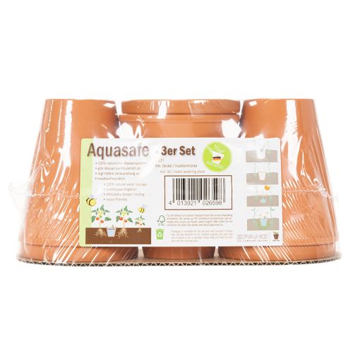 Aquasafe Wasserspeicher mit Insektentränke 12 cm 3er-Set | Floristik21.de