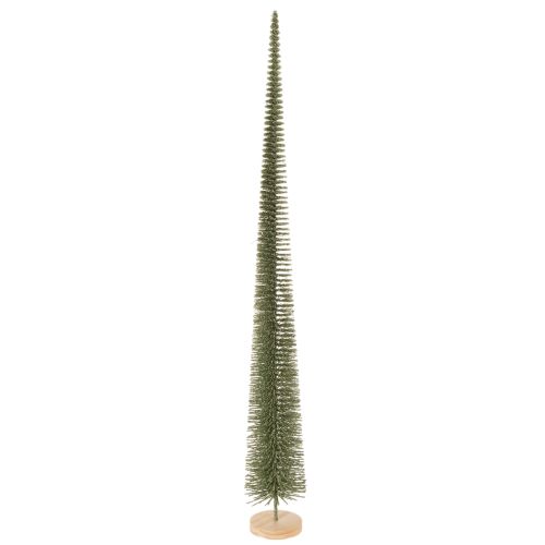 Deko-Tannenbaum künstlich 80 cm mit Holzsockel für Innenbereich