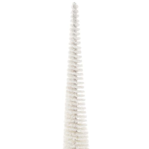 Deko Tannenbaum künstlich Weiß-Grau 60cm Innenbereich | Floristik21.de