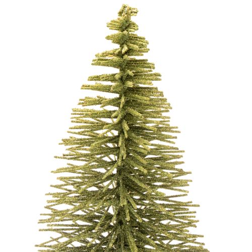 Deko Tannenbaum Kunstmaterial Grün mit Standfuß 90cm Tischdekoration | Floristik21.de