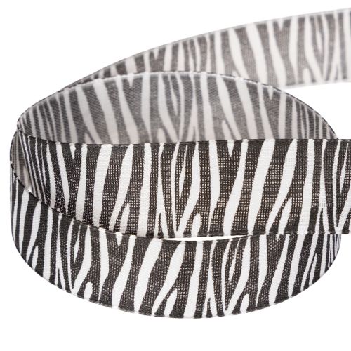 Geschenkband Zebramuster 25mm