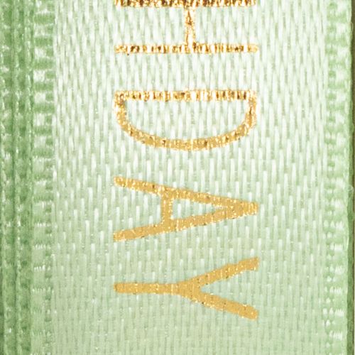 Artikel Happy Birthday Schleifenband Grün 18m für Geschenkverpackungen und Dekoration