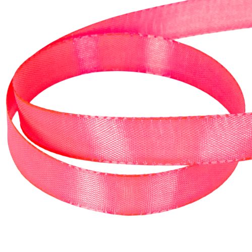 Artikel Neonrosa Schleifenband 15mm x 50m für Dekorationen und Geschenkverpackungen