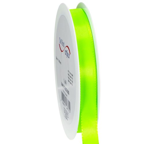 Geschenkband 15mm x 50m Neongrün für stilvolle Verpackungen und kreative Dekoration