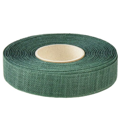 Artikel Dekoband Natur grün 25mm 20m