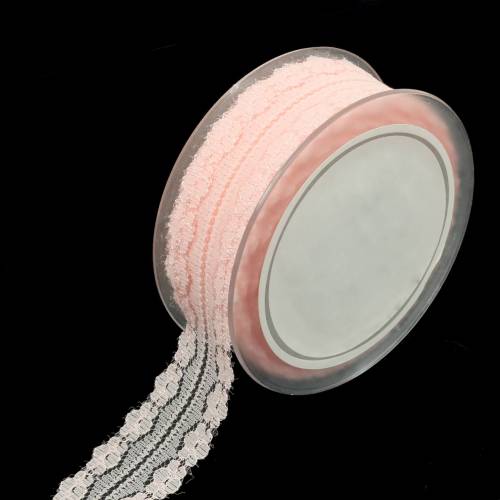 Spitzenband Deko Band Rosa 20m 3cm Geschenke verpacken