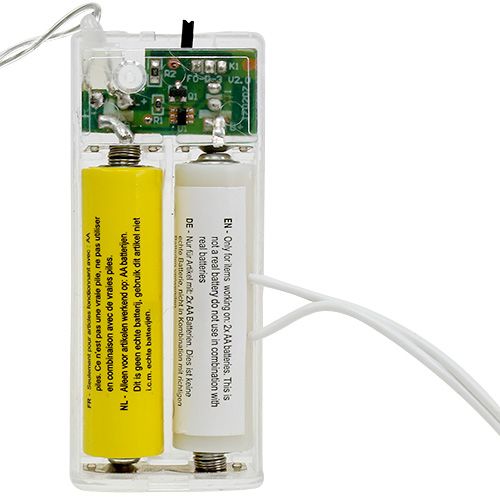 Artikel Batterie-Adapter 3Volt 2 x AA 3m Weiß