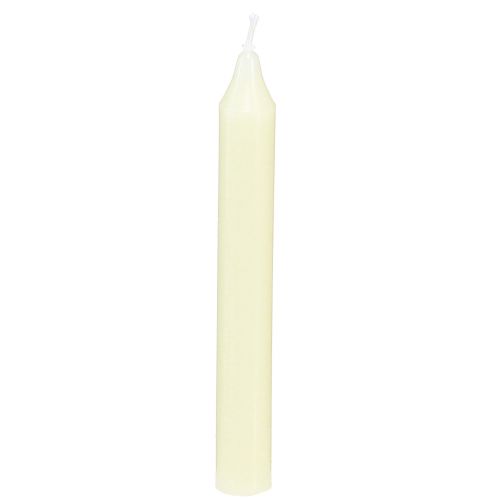 Artikel Gelbe Stabkerzen Ø13mm H10cm für Festdekoration - 22er Set