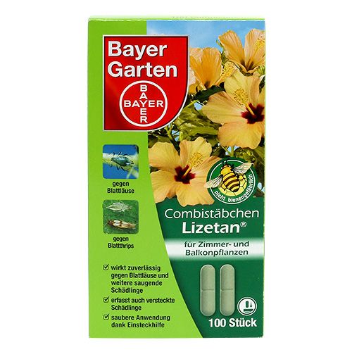 Floristik21 Bayer Combistäbchen Lizetan ® 100 x 2 g