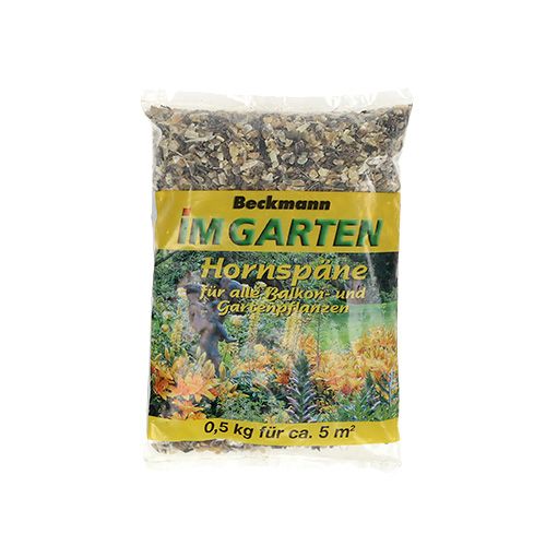Beckmann Hornspäne 500g Stickstoffdünger
