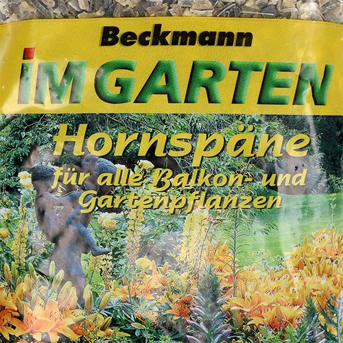 Artikel Beckmann Hornspäne 500g Stickstoffdünger