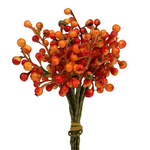 Floristik21 Beerenbund Orange L20cm