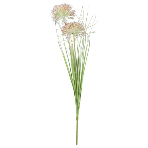 Kunstblume Kugelblume Allium Zierlauch künstlich Rotgrün 90cm