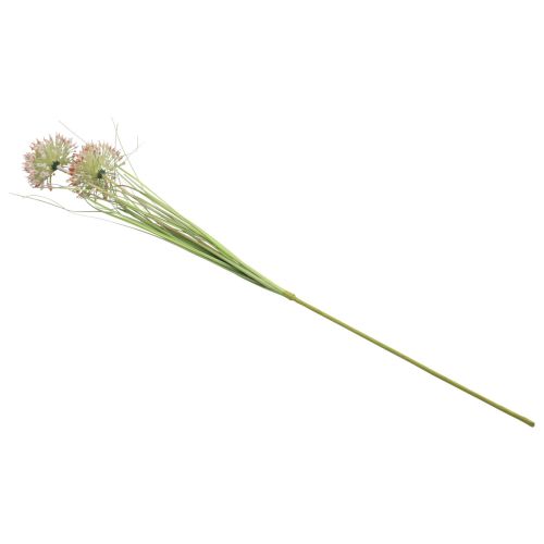 Floristik21 Kunstblume Kugelblume Allium Zierlauch künstlich Rotgrün 90cm