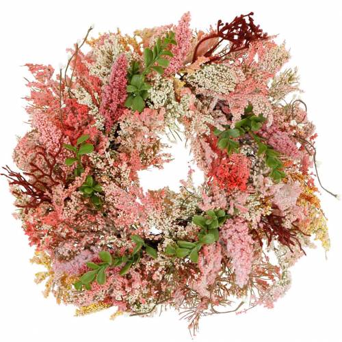 Heidekranz künstlich Rosa Ø48cm Heidekranz künstlich Rosa Ø48cm
