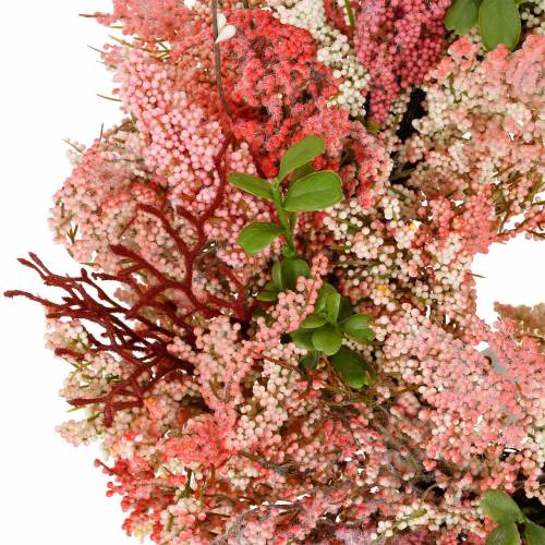 Heidekranz künstlich Rosa Ø48cm