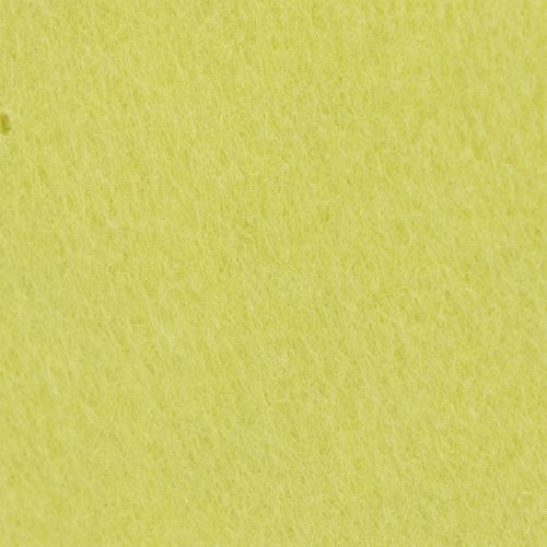 Artikel Bestecktaschen Hase aus Filz mit Frohe-Ostern-Druck, Gelb und Grün, 26cm, 4er-Set