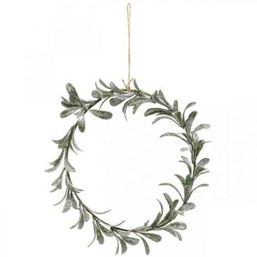 Floristik21 Türkranz Mistel Weihnachtsdeko Kranz künstlich Ø35cm