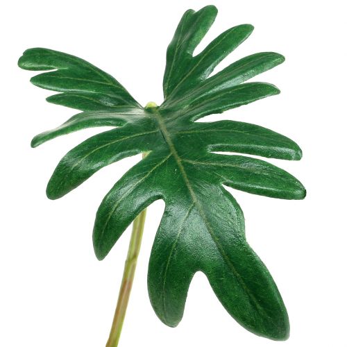 Floristik21 Blatt Philodendron 31cm Grün 12St