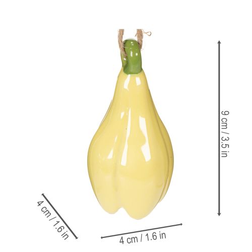 Artikel Keramik Blumenanhänger 9 cm Dekoration Innenbereich 6er-Set