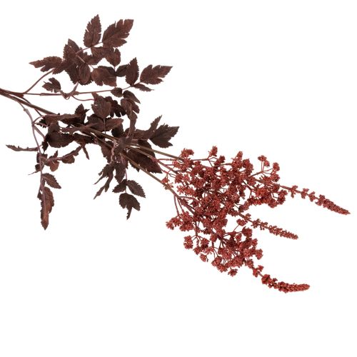 Kunstblume Astilbe langstielig 80cm Rotbraun Kunststoff | Floristik21.de