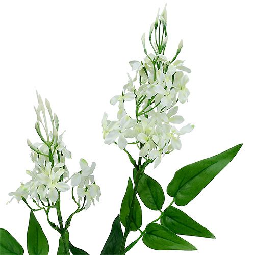 Artikel Blütenzweig Phlox Künstliche Blumen Weiß 78cm 3St B2B Großhandel günstig kaufen