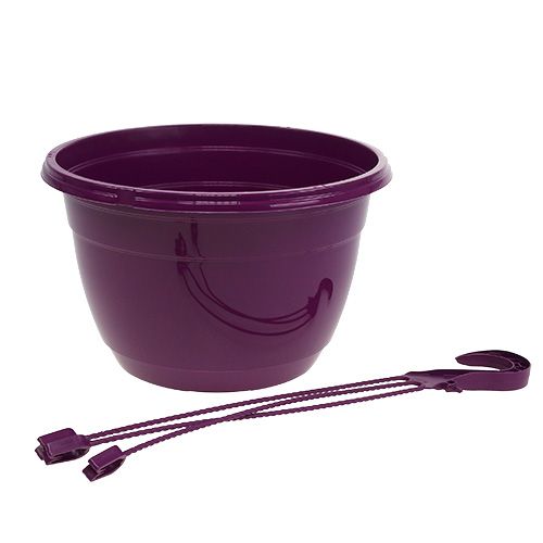 Blumenampel 25cm Lila