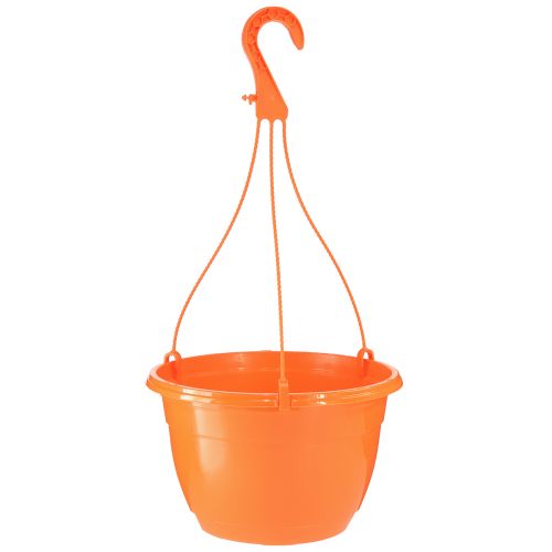 Floristik21 Blumenampel Orange Hängetopf Pflanztopf Ø25cm H50cm