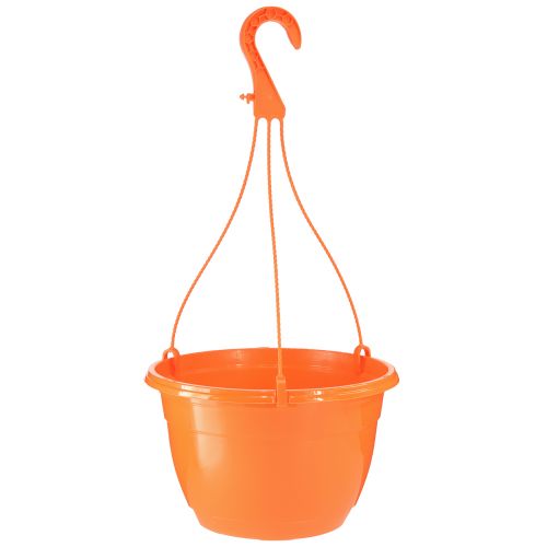 Artikel Blumenampel Orange Hängetopf Pflanztopf Ø25cm H50cm