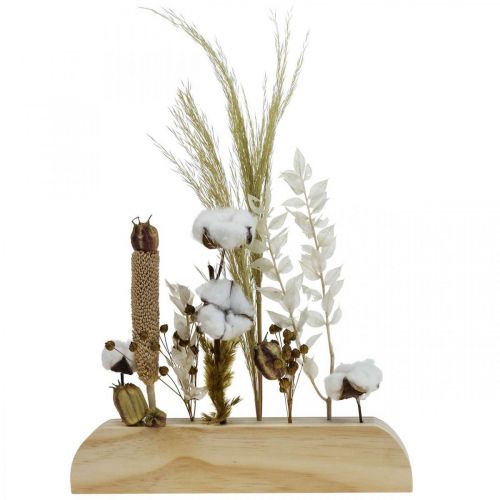 Trockenblumen Flowerbar, Blumenleiste Trockenblumen 25cm