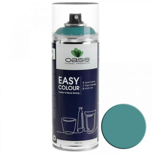 Floristik21 OASIS® Easy Colour Spray Matt, Lack-Spray Türkis 400ml