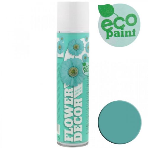 Floristik21 Blumenspray Flower Decor Hellblau Aquamarin Farbspray 400ml