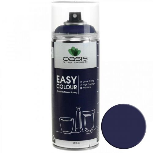 Floristik21 OASIS® Easy Colour Spray, Lack-Spray Dunkelblau 400ml