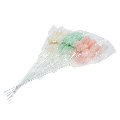 Artikel Blumenstecker Blüte Pastell Ø8,5cm 12 St