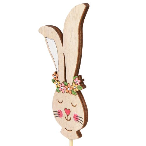 Artikel Blumenstecker Holz Hasenkopf Deko 11cm 12 St Frühlingsdeko Osterdeko